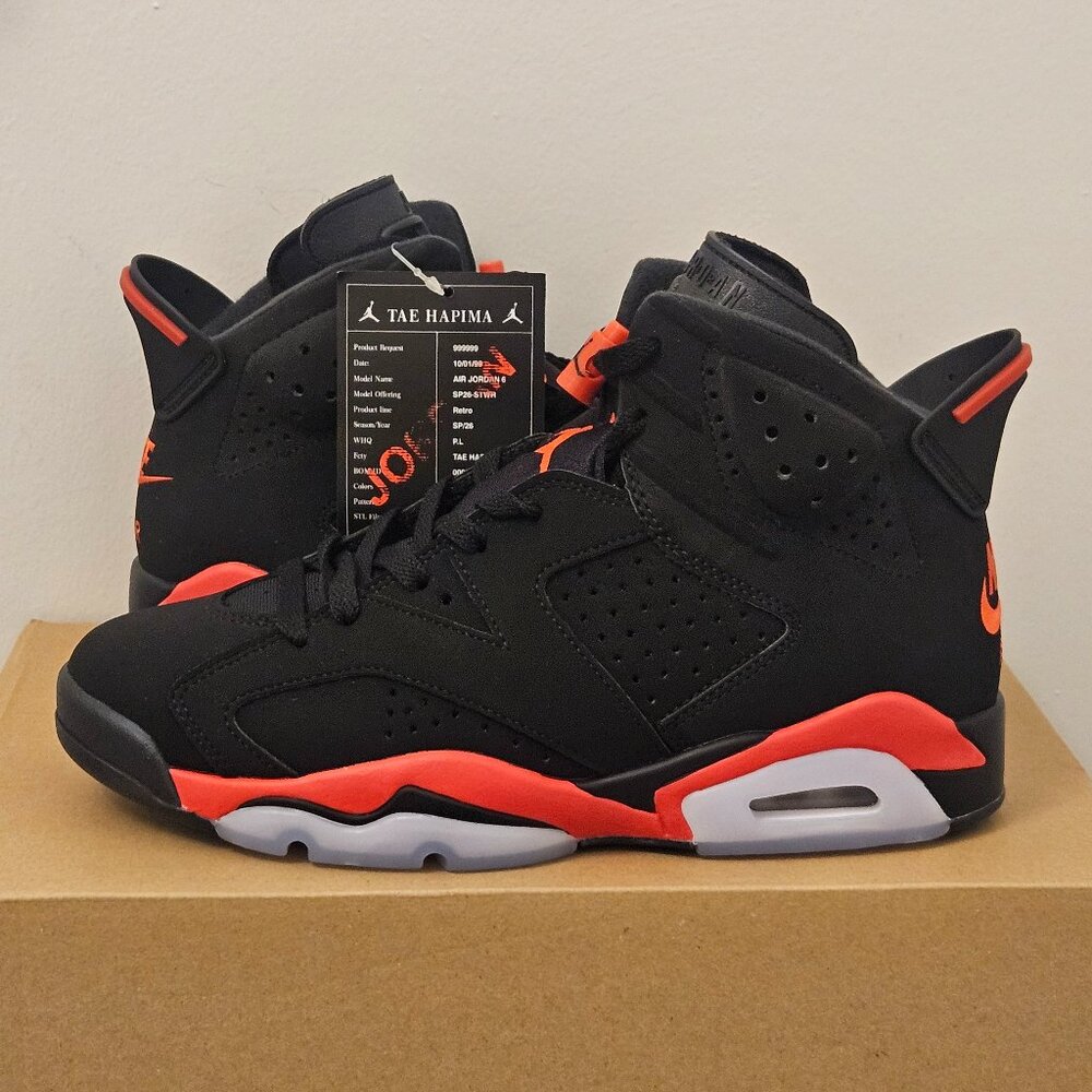 Air Jordan 6 “Reverse Infrared” 2026 Size 8 Men's